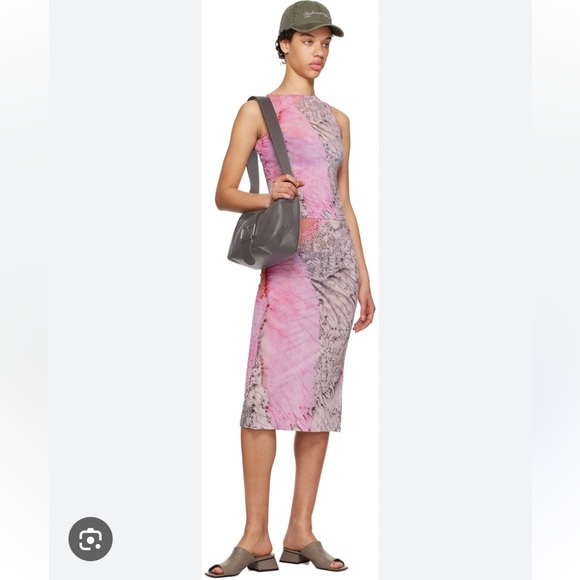 NWT Paloma Wool Pink Cisco Sheer Skirt - Picture 1 of 6